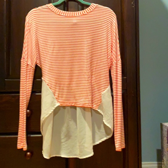 Cotton and sheer top - Picture 2 of 3